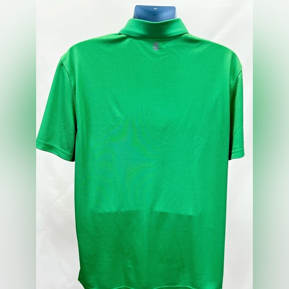 🛍️IZOD GOLF Men’s Kelly green grid‎ pattern golf polo size XL. - Picture 4 of 13